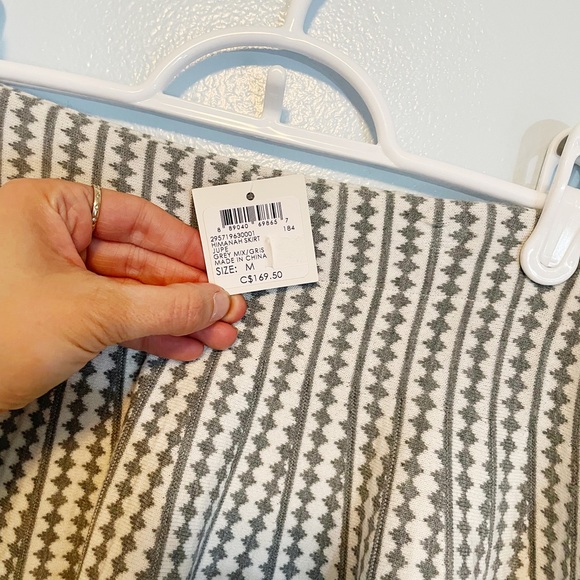 🏷 NWT 🏷 Club Monaco Himanah Geo-printed Skirt - Picture 5 of 6